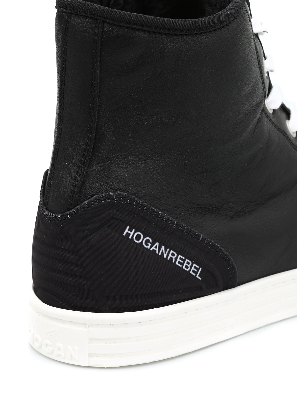 Sneakers Hogan Rebel - Sneaker alte R141 con zip interna ...