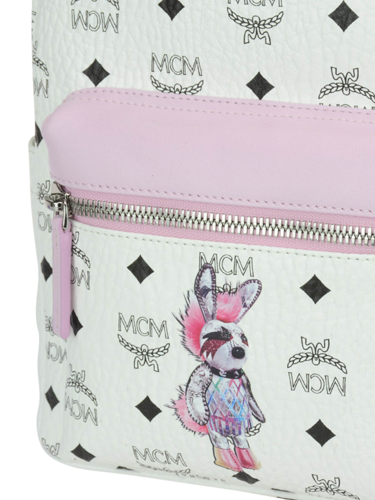 Backpacks Mcm - Rabbit Small Backpack - Mwk7Sxl22Wt001