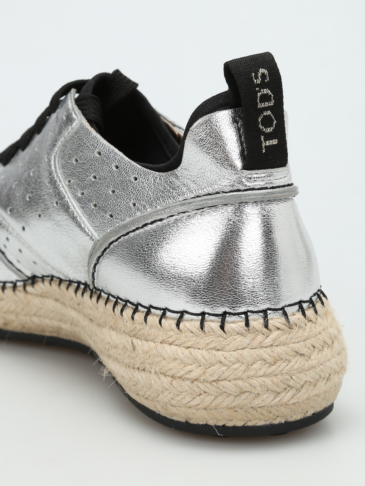 Chaussures de sport Tod s Baskets Argent Pour Femme