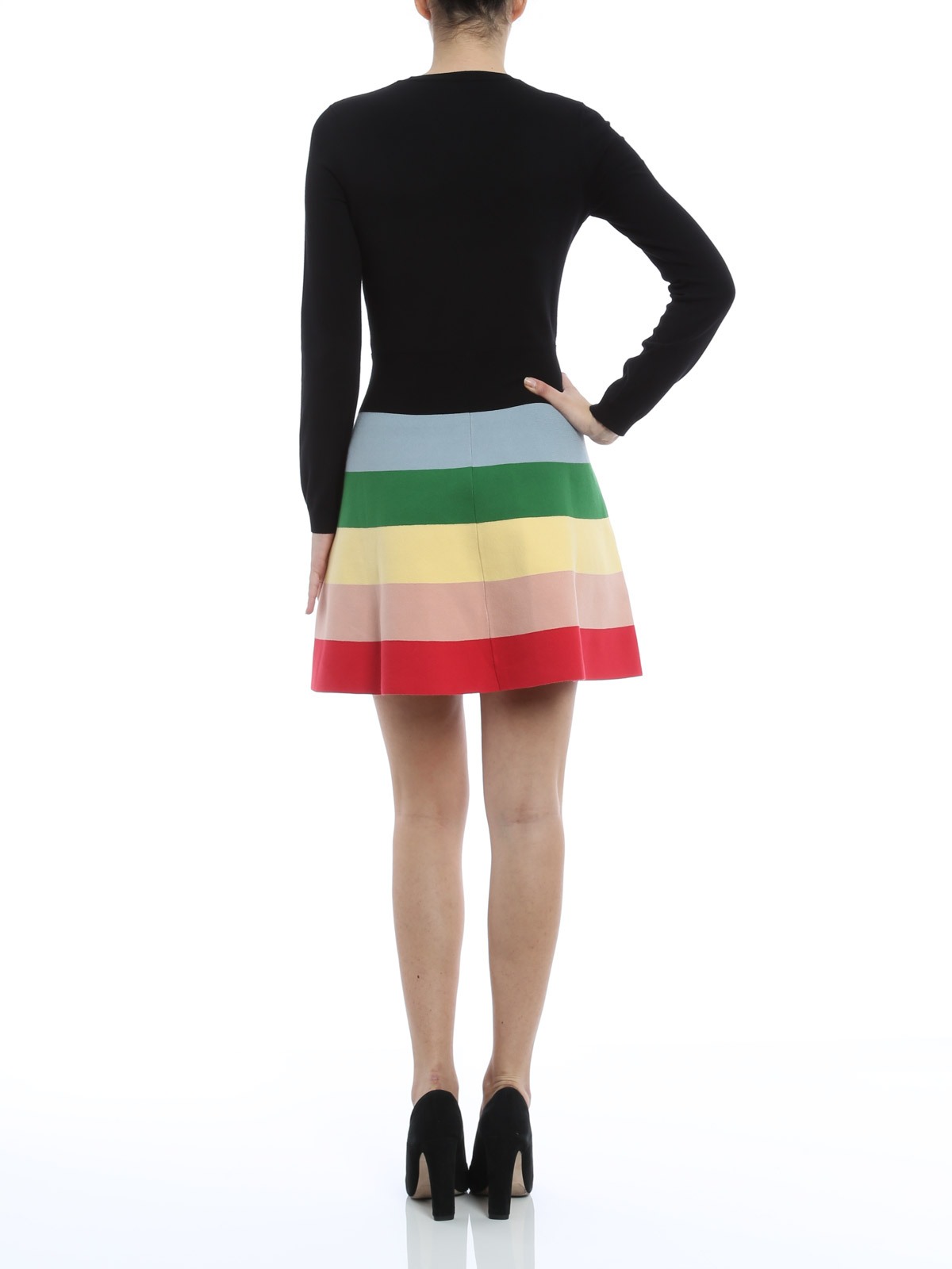 Valentino rainbow clearance dress