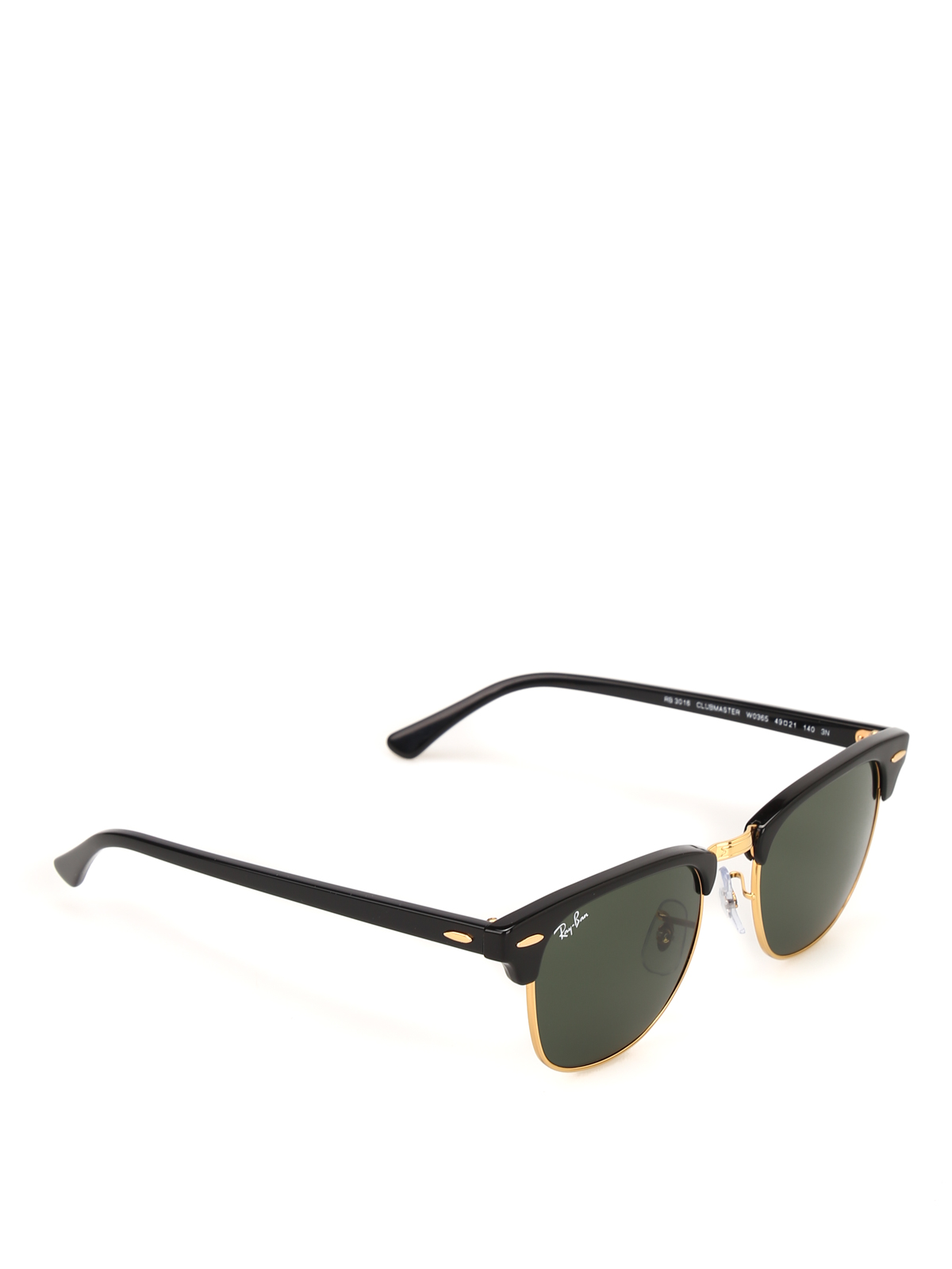 Ray Ban Clubmaster Classic Sunglasses In Black