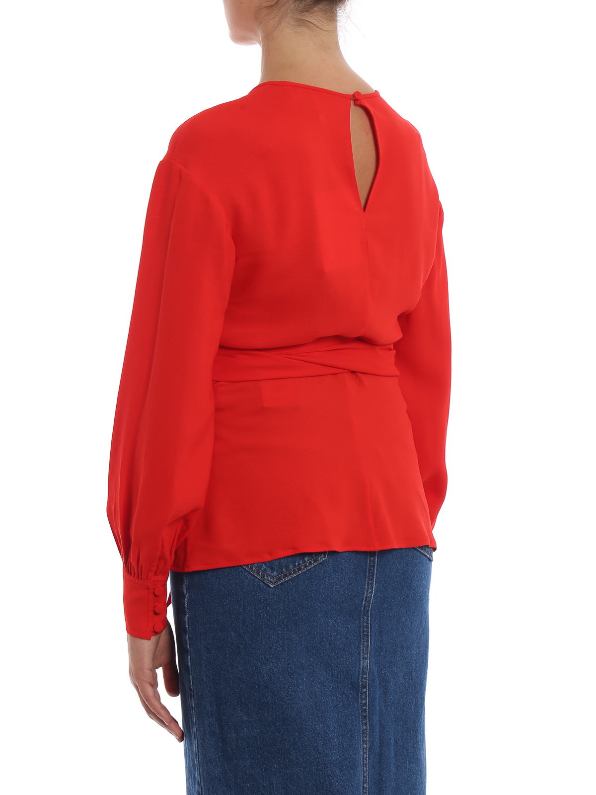 Diane Von Furstenberg ブラウス - 赤|12108DVFCNDYR | THEBS