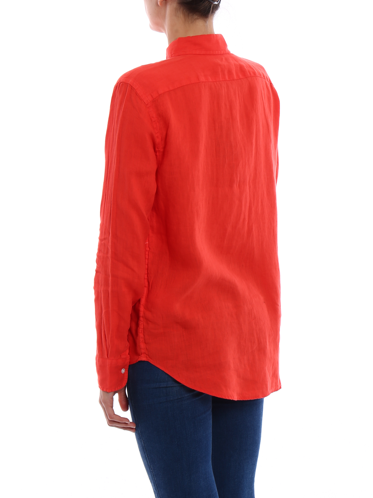 Polo Ralph Lauren Classic Fit 100% Linen Red Mens Short