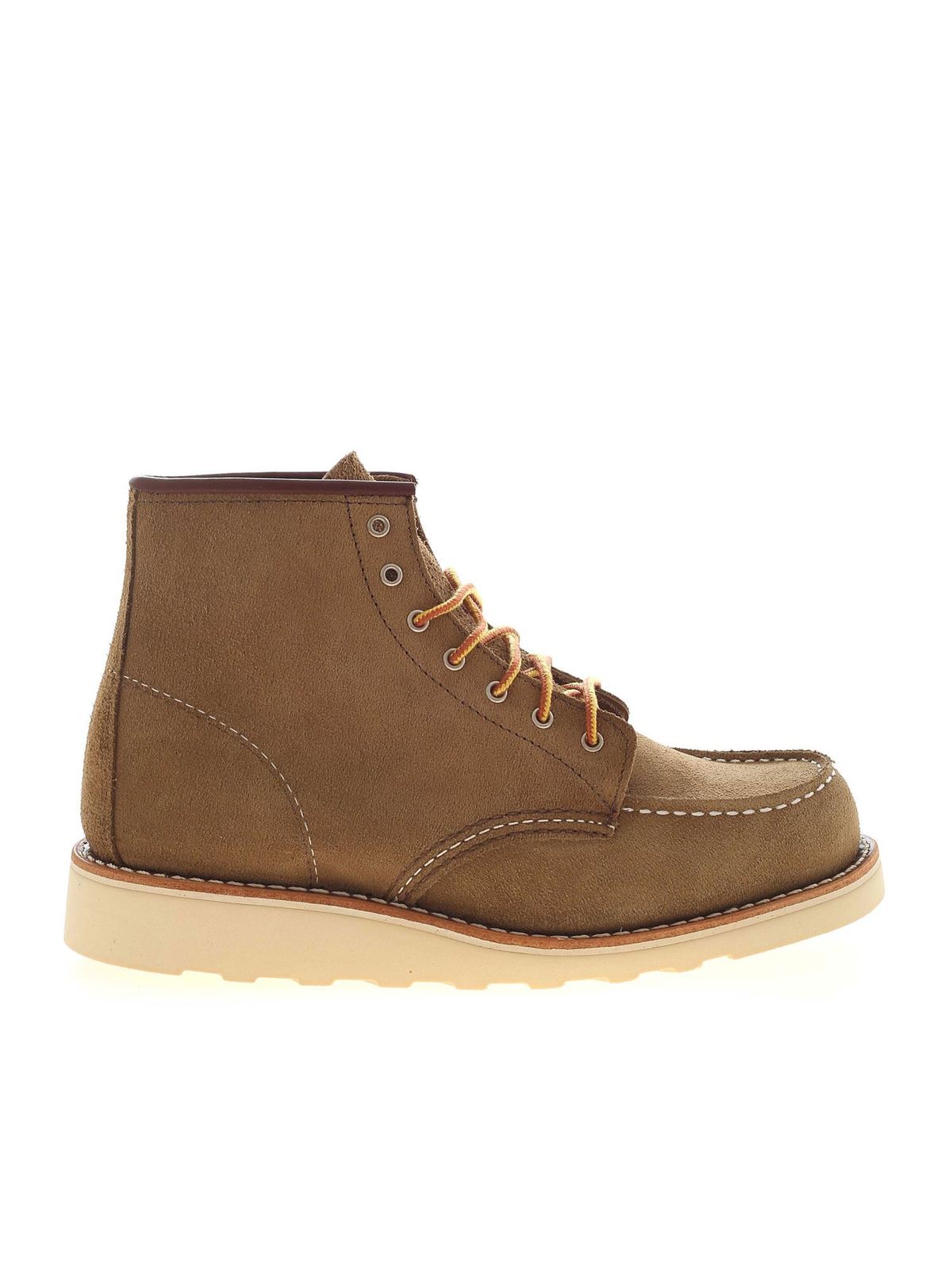 Red Wing Shoes Lace Up Ankle Boots In Verde