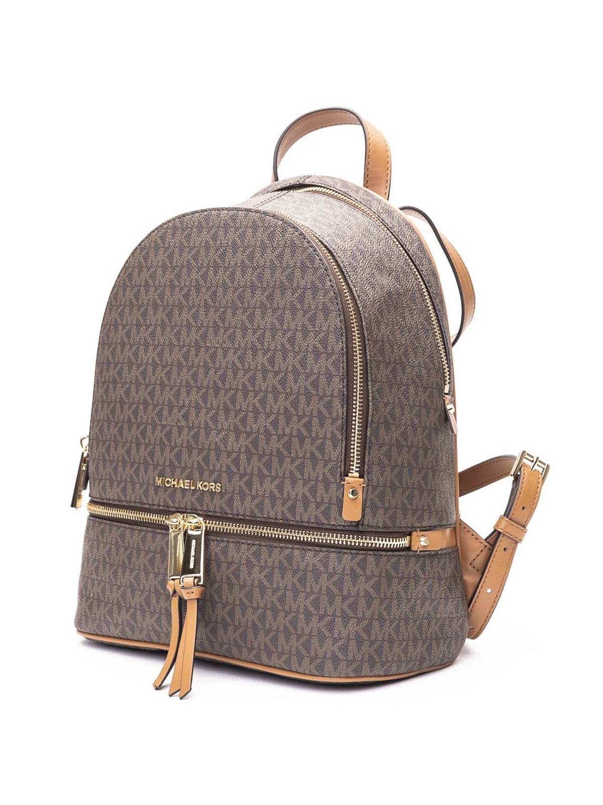 Shop Michael Kors Rhea Medium Backpack In Brown