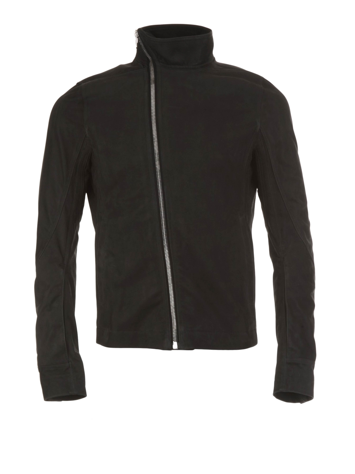 Rick Owens レザーコート ユニセックス - 黒|RU16F676209