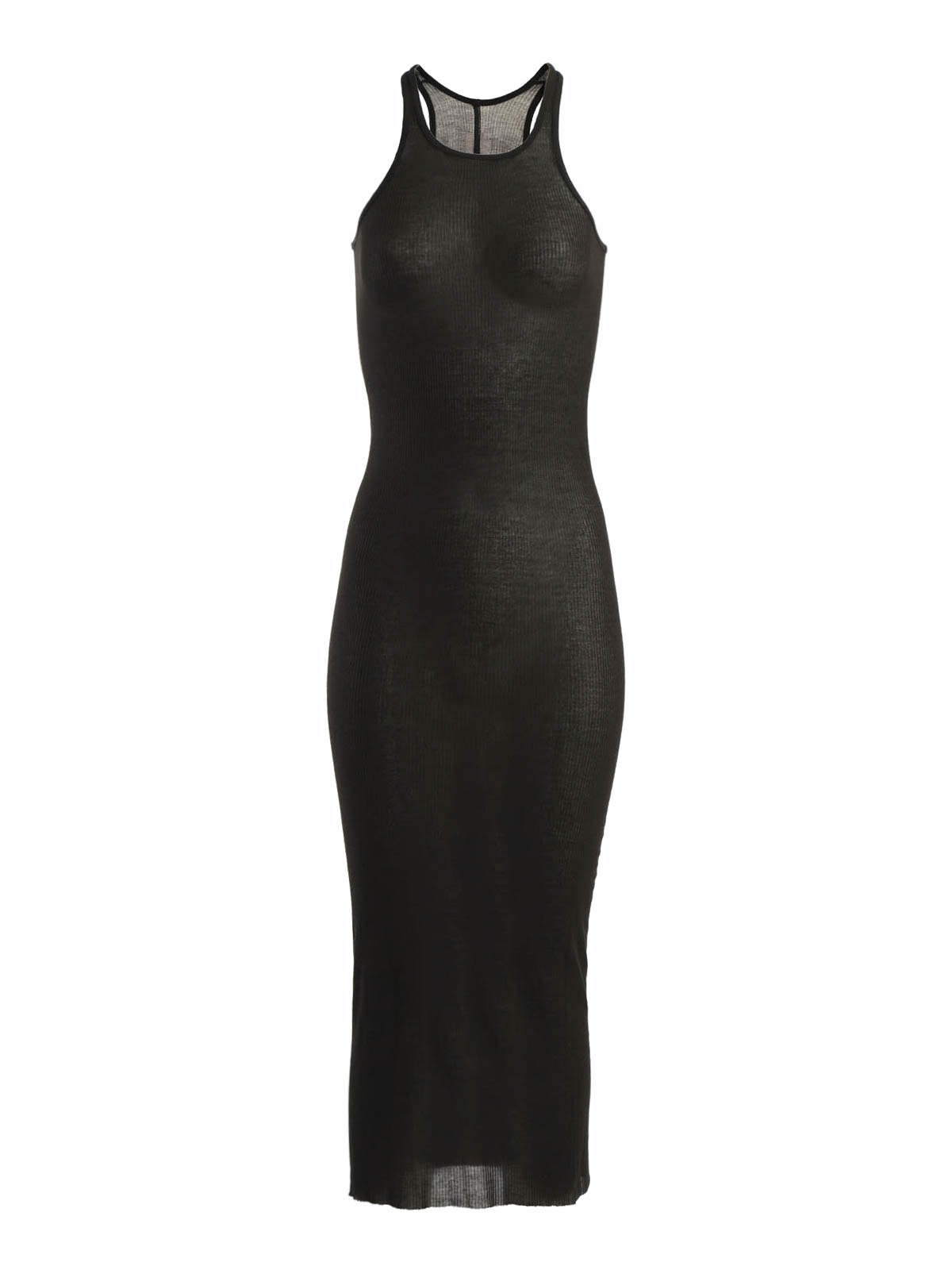 Rick Owens Long tank dress - Black - Women | RP16S9549RC09