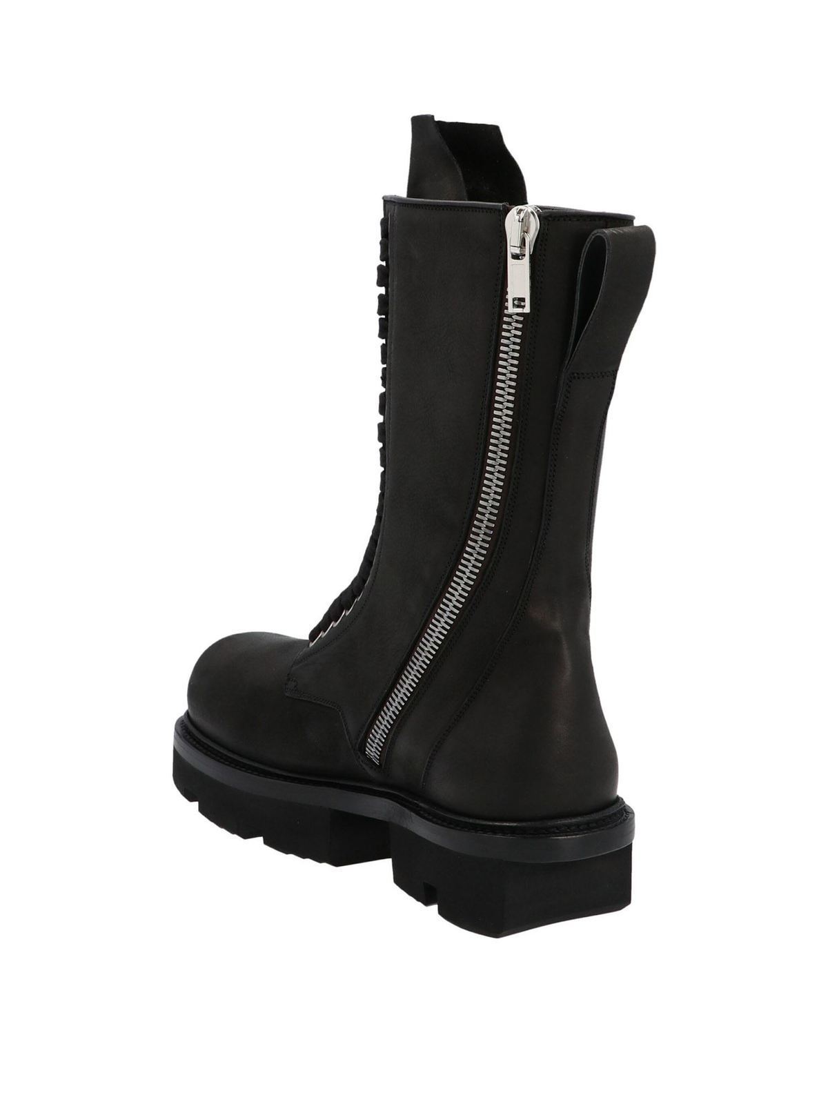 Army Bozo Megatooth boots in black