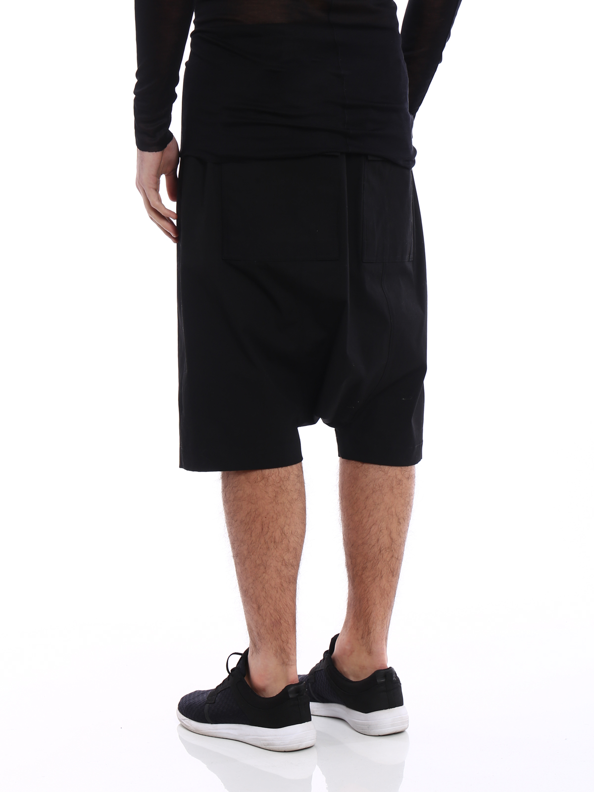 Rick Owens ショートパンツ Rick Owens - Rick Owens 14AWサイドラインビッグショーツの通販