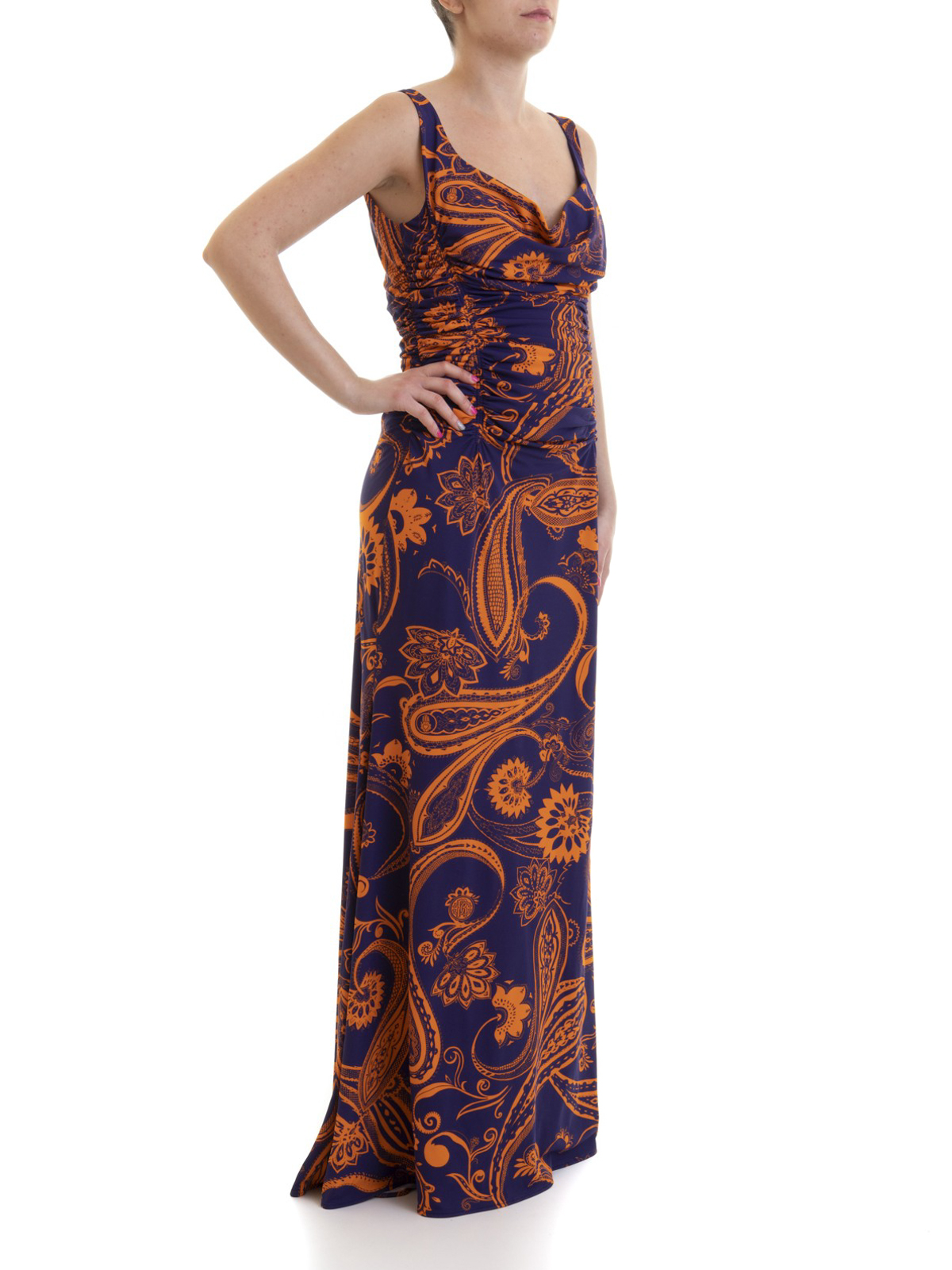 open lace back dress Orange Bandana Straw Braided Cowboy Hat – Josie's Boutique main image 0
