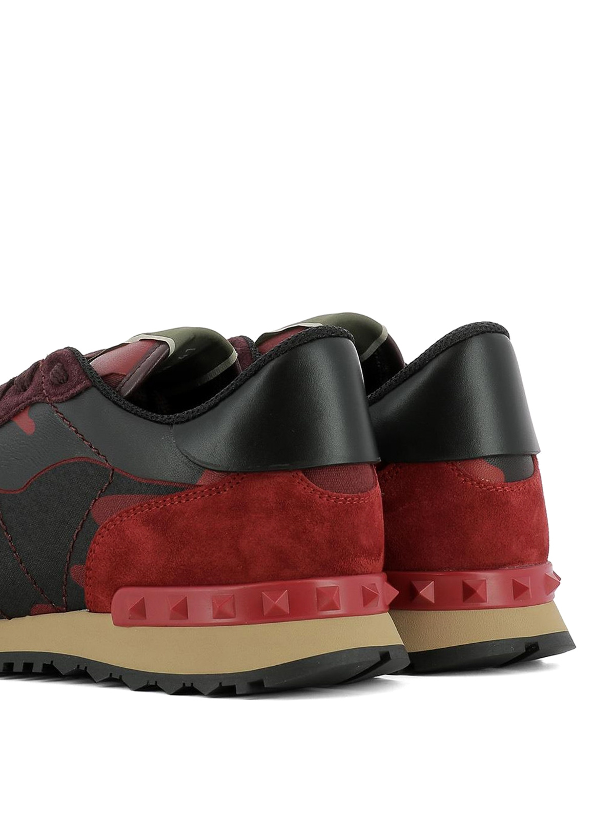 Valentino hotsell runners red