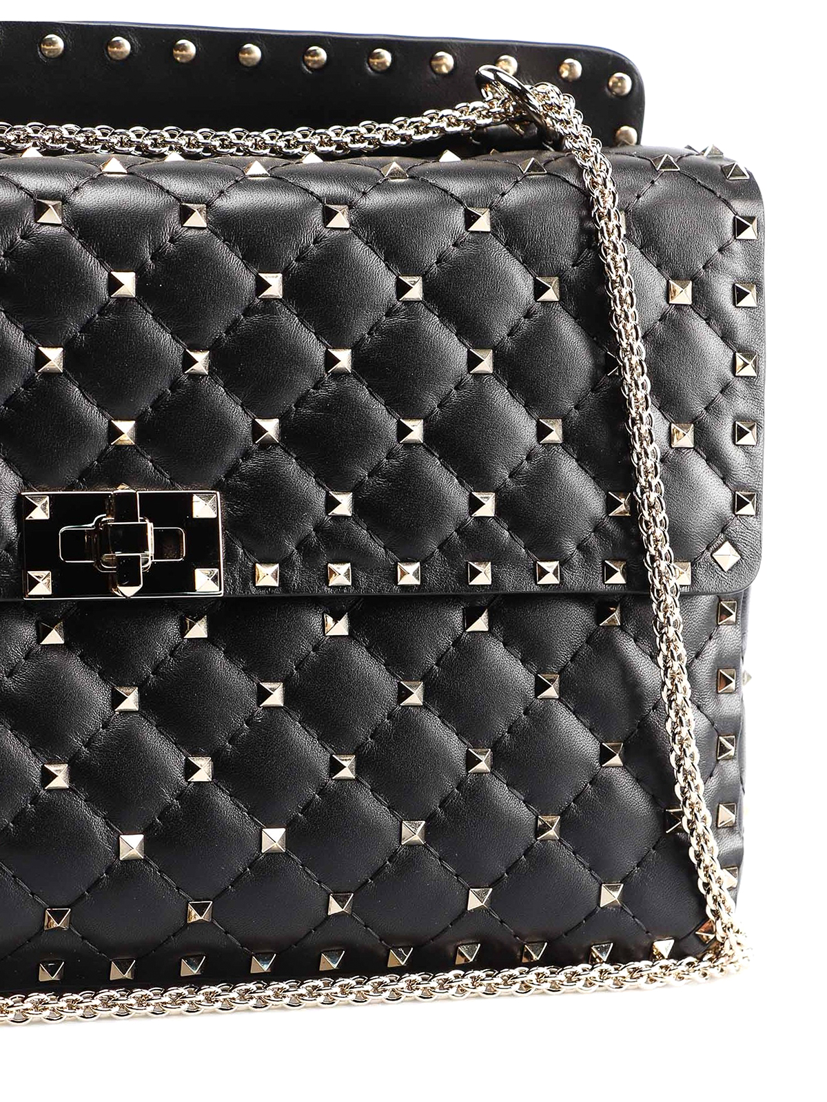 Extra Large Black Rockstud Valentino Bag