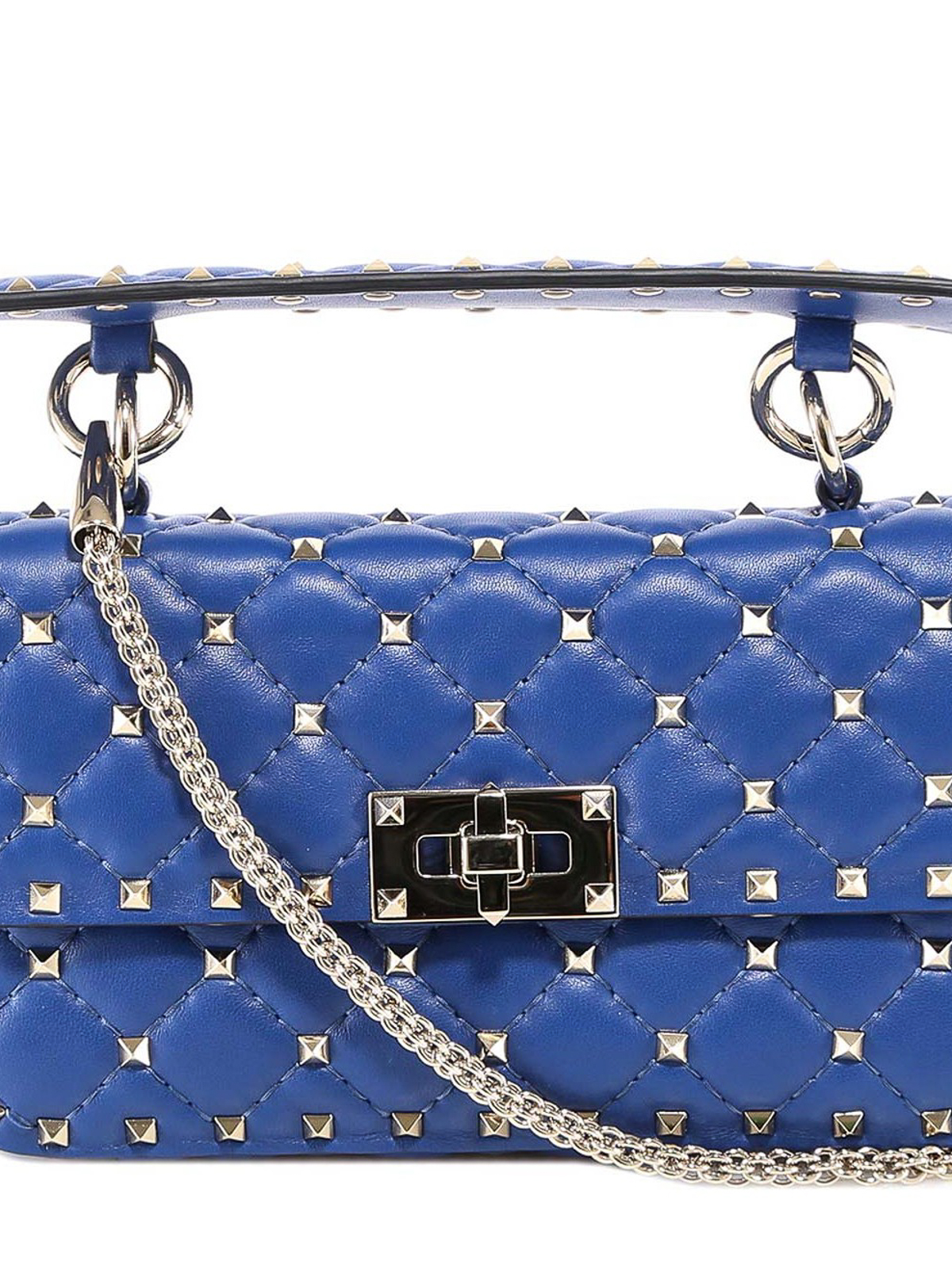 Valentino Garavani Crystal-embellished Rockstud Spike Bag