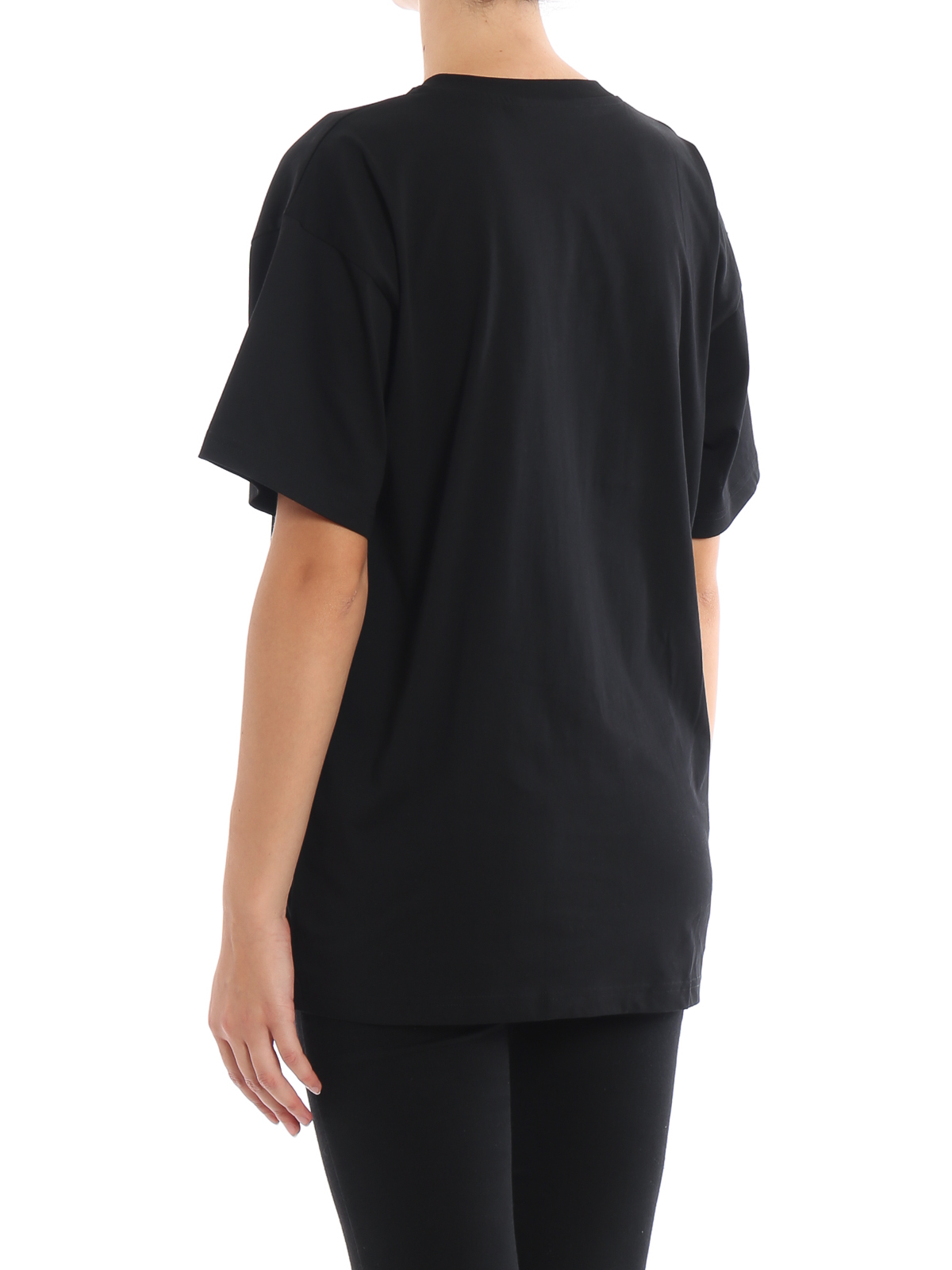 T-shirts Moschino - Roman Gladiator Teddy Bear black T-shirt - 07035541555