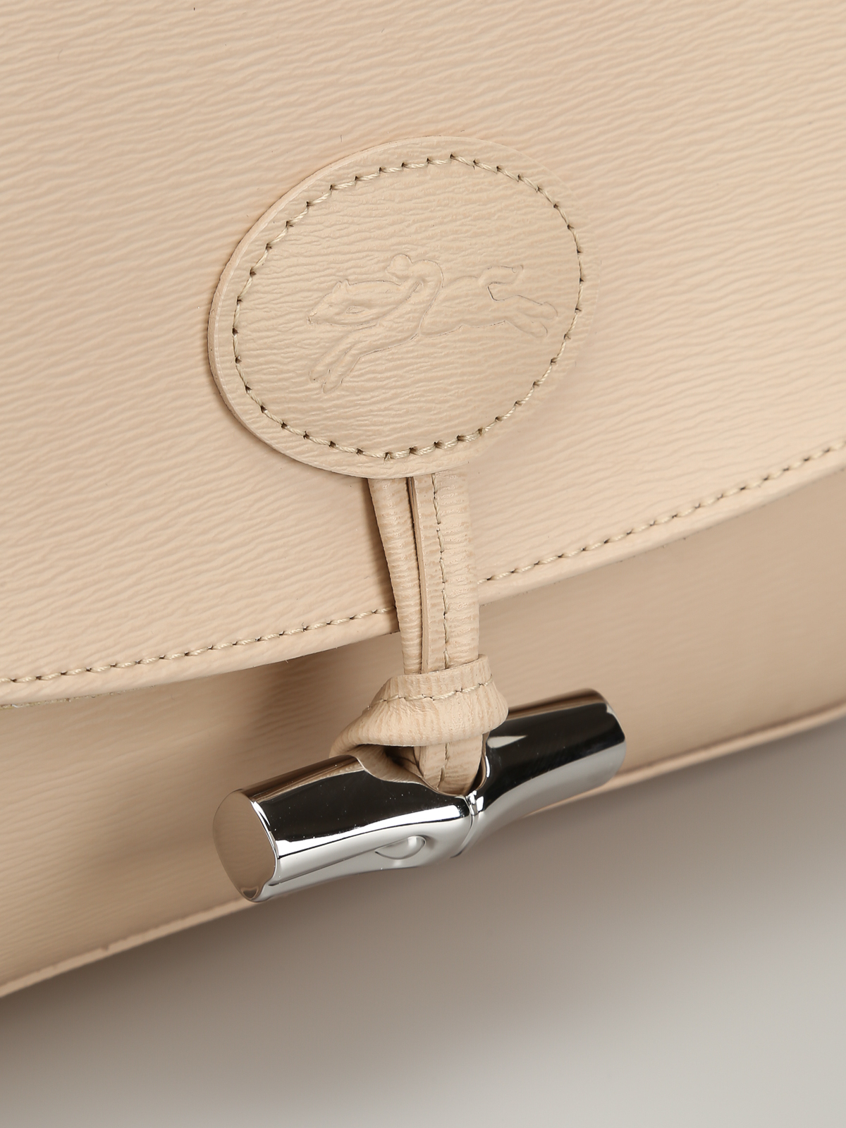 Cross body bags Longchamp - Roseau ivory leather cross body bag
