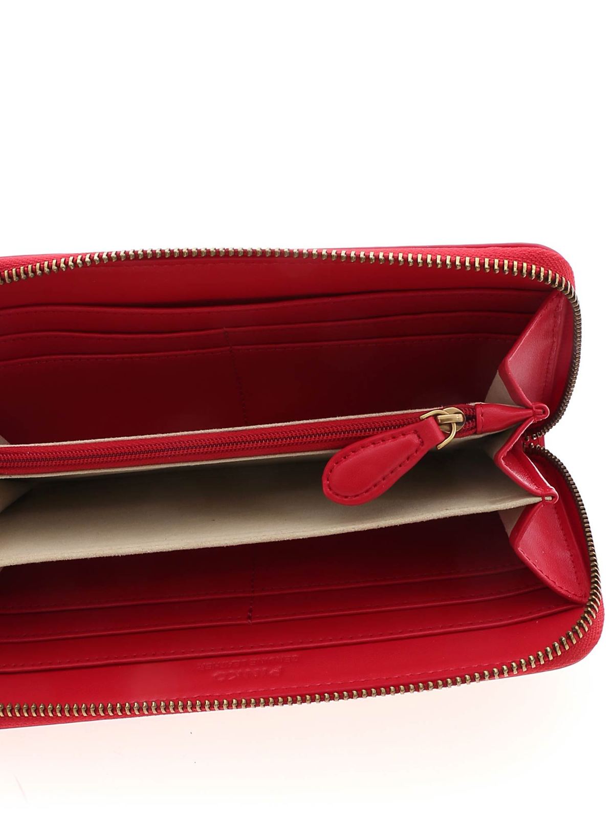 【関税込み】PINKO Wallets & Card holders PINKO Leather Cardholder | Yellow | FARFETCH