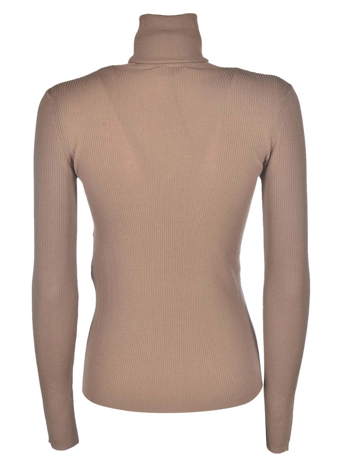 S Max Mara Ginevra turtleneck in camel color 93660209600650003