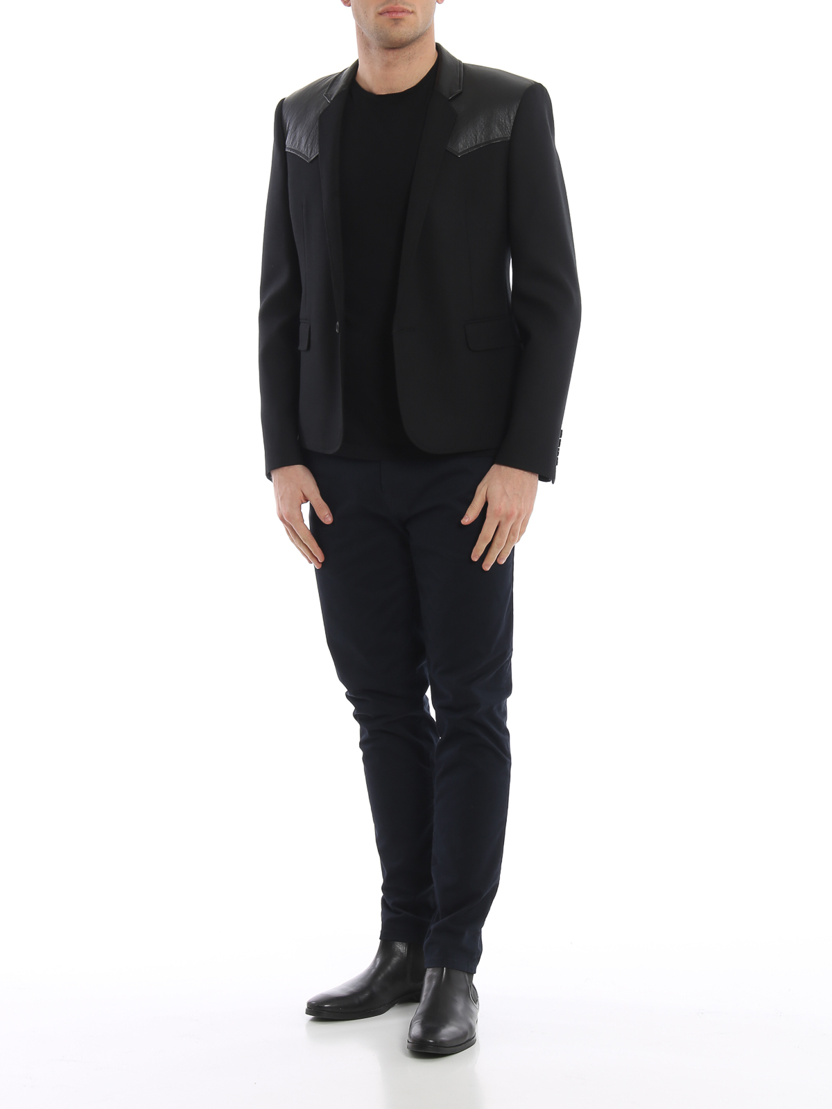 Saint Laurent ブレザー - 黒 - ブラック|552571Y519U1000