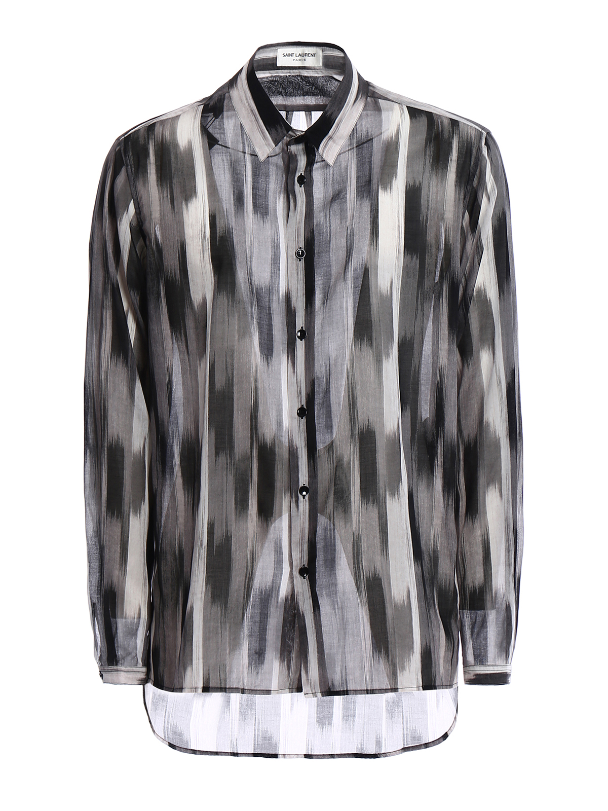 Saint laurent outlet printed voile shirt