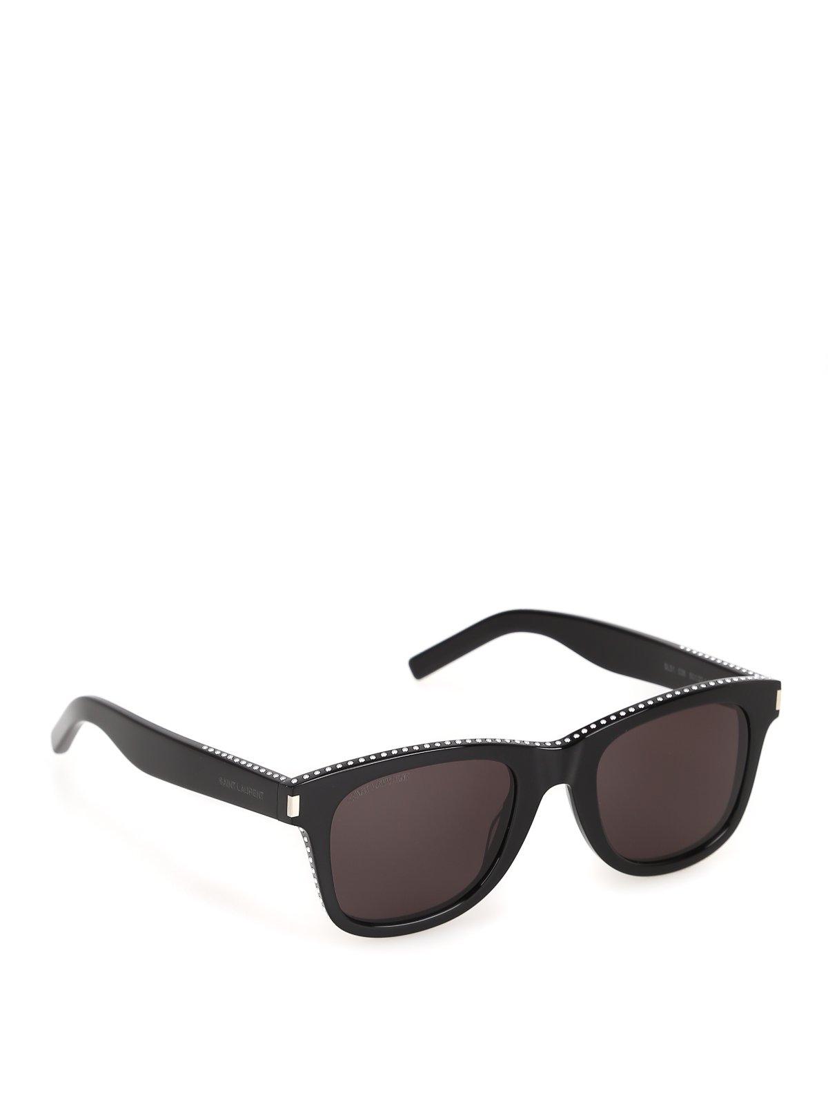 Saint Laurent Studded Sunglasses Yves Saint Laurent YSL Yves Saint Laurent Surf White Studded  main image 4