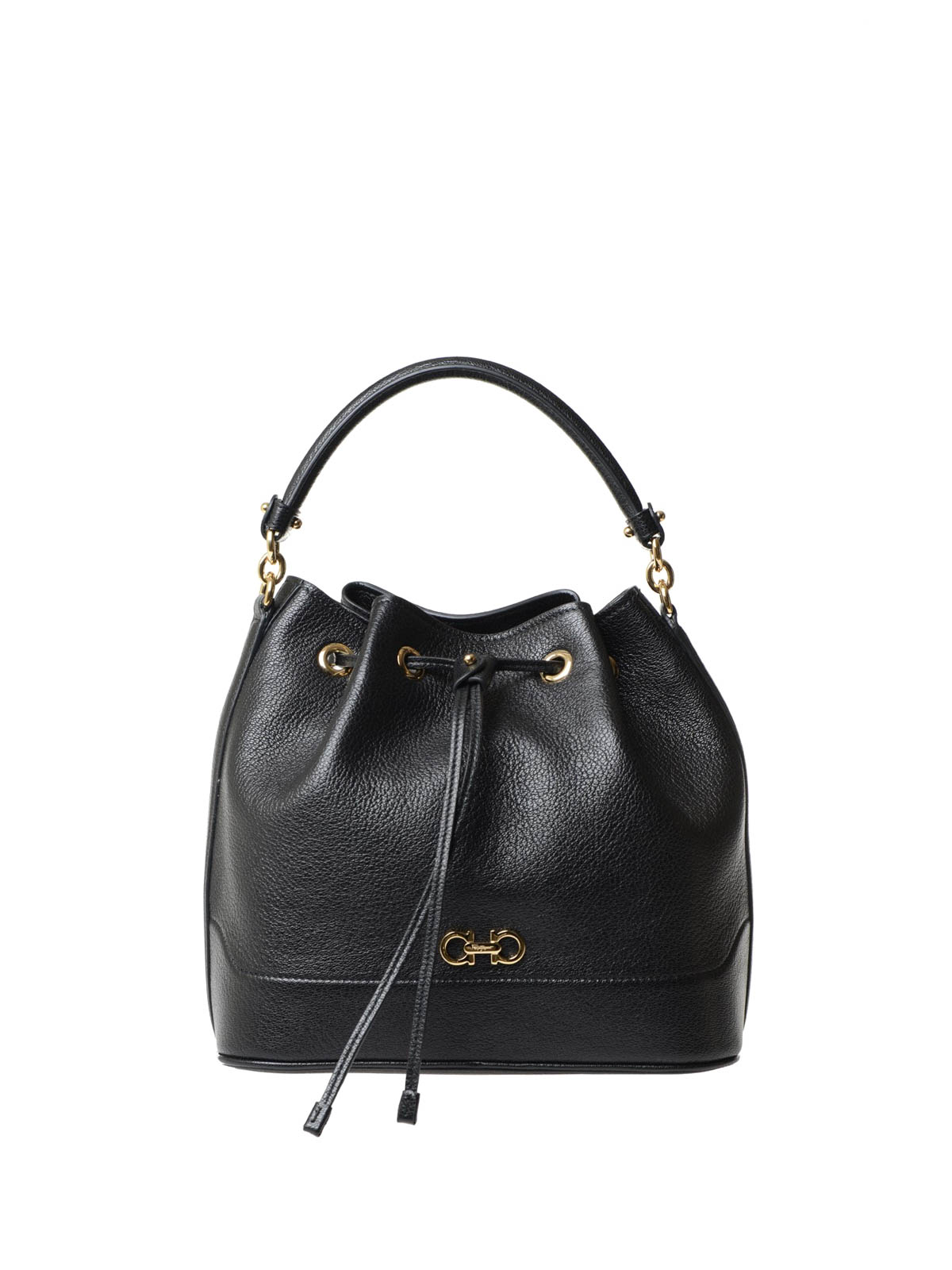 Ferragamo Millie bucket bag - ブラック|62908621F566 | THEBS