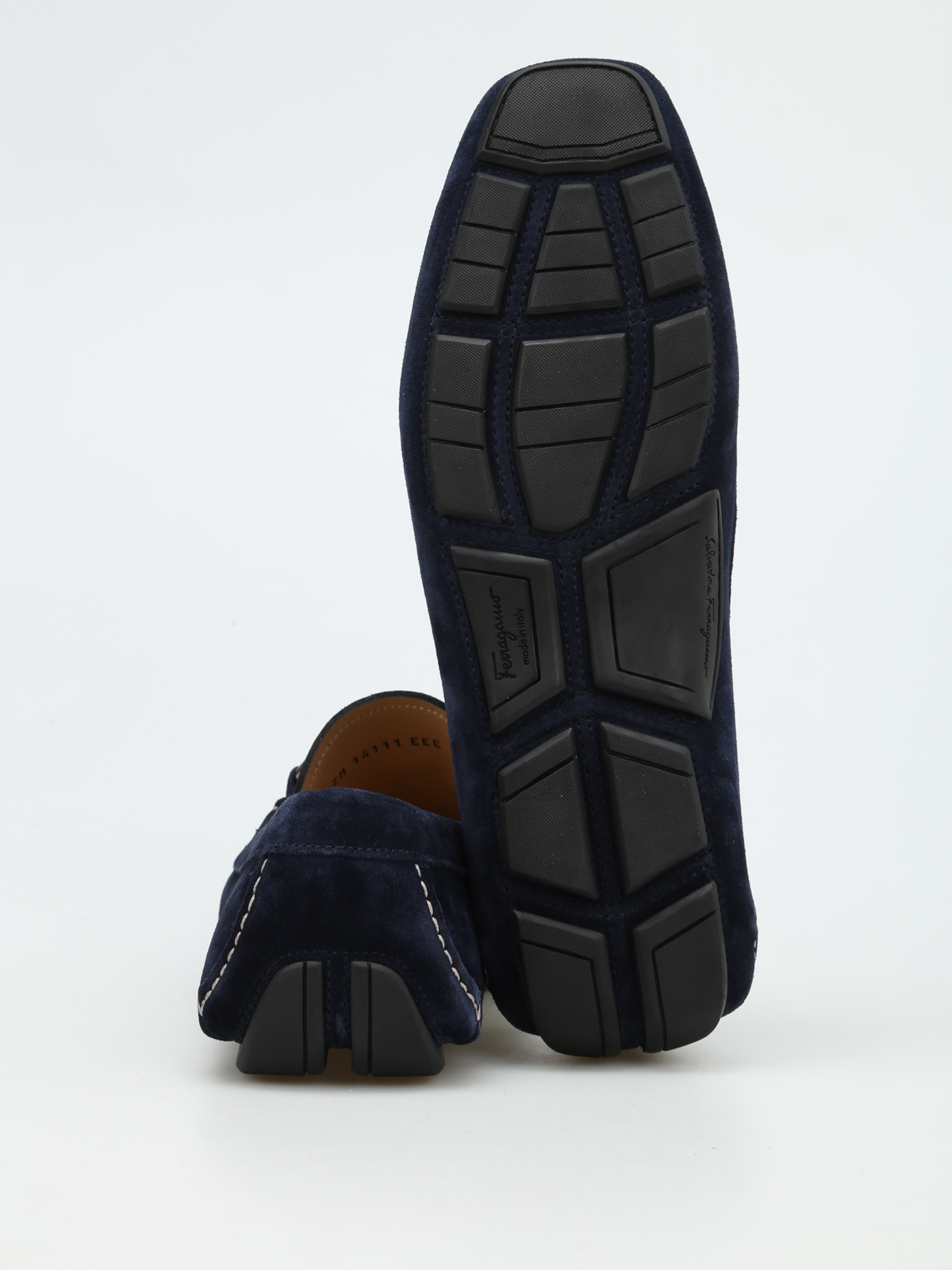Ferragamo ローファー/スリッパ メンズ - ダークブルー|430604ROYAL