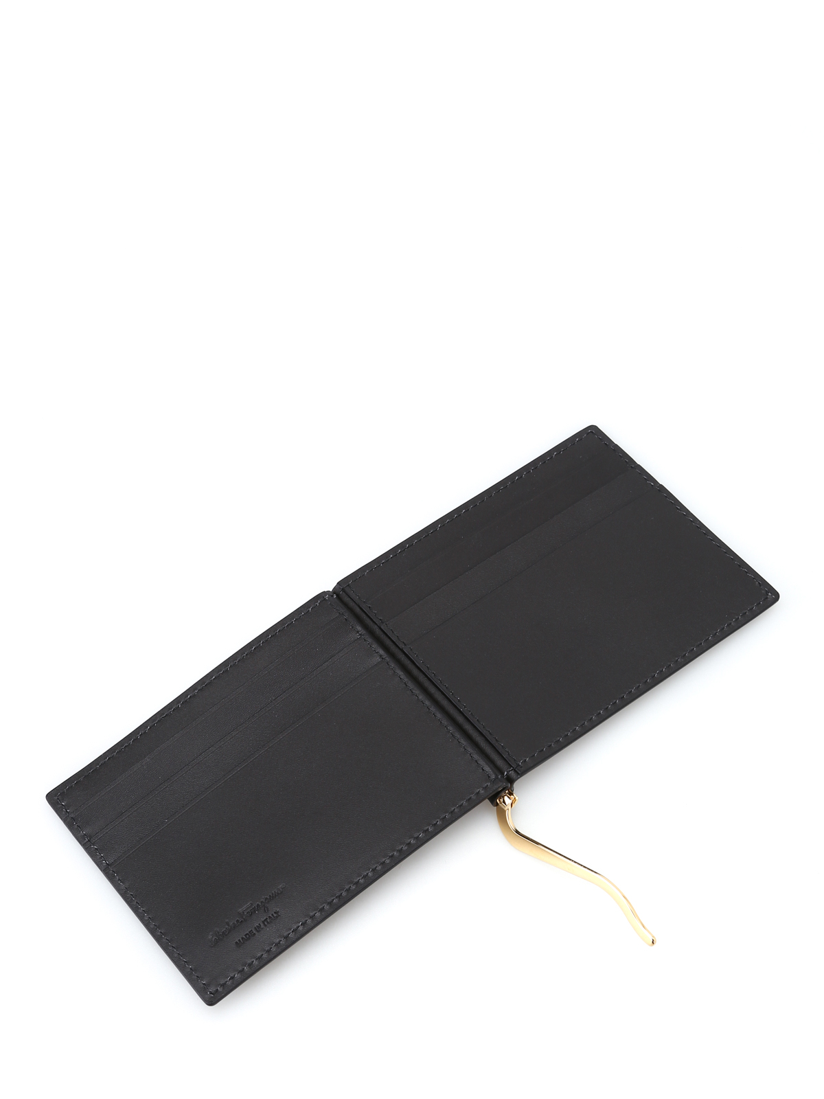Wallets & purses Salvatore Ferragamo - Money clip leather wallet