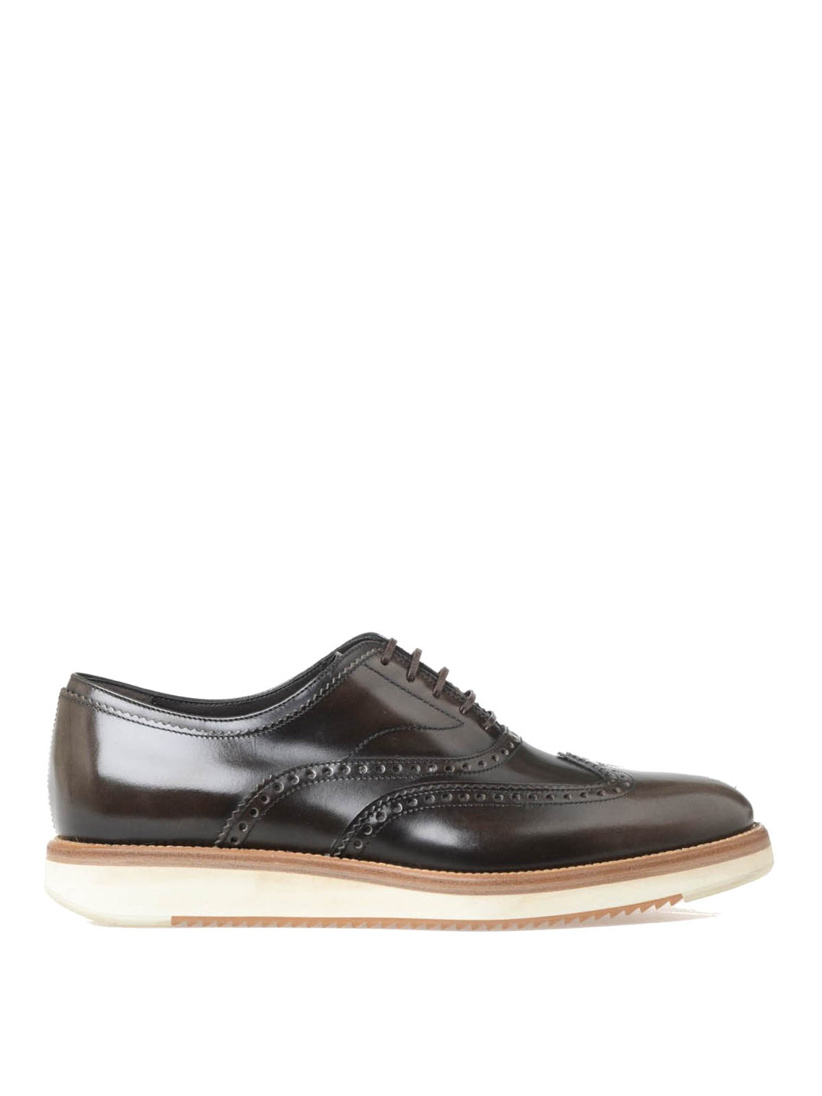 Ferragamo Love lace-ups - Brown - Men|631408028873 | thebs.com