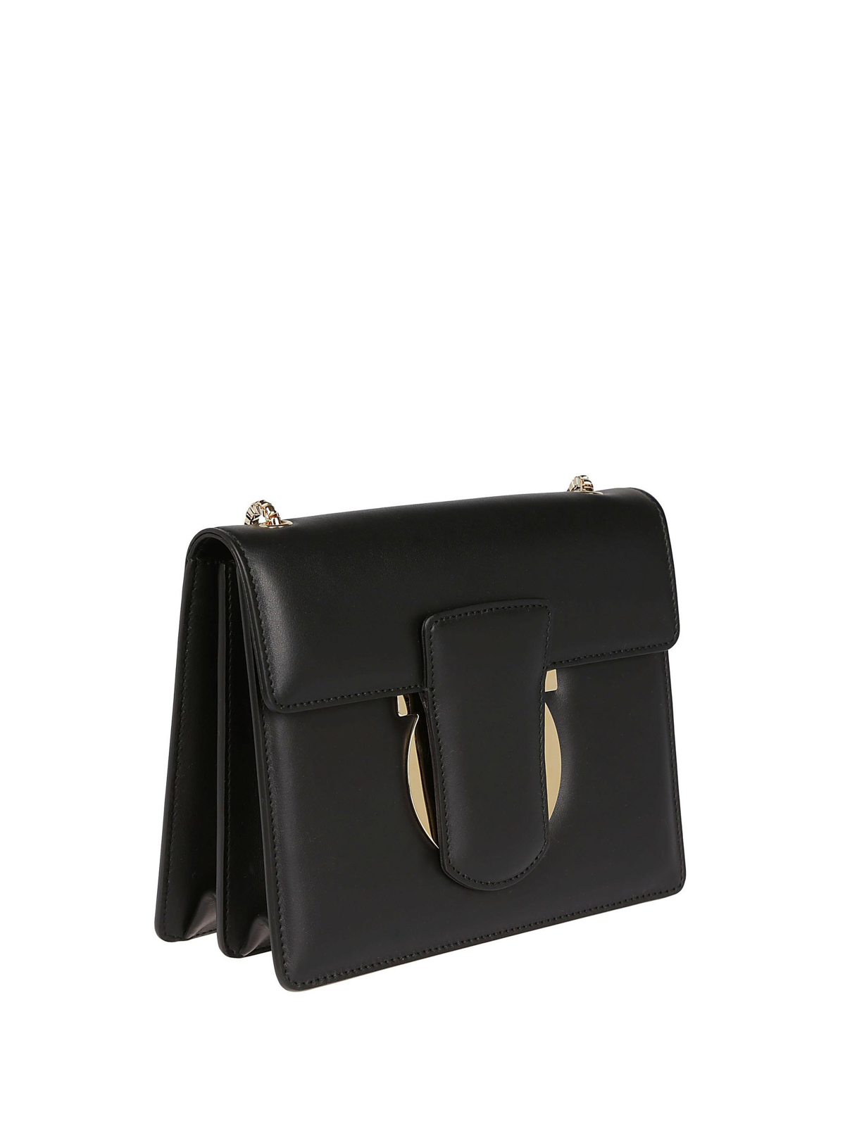Ferragamo Thalia black leather bag - Black - Women|649956NERO