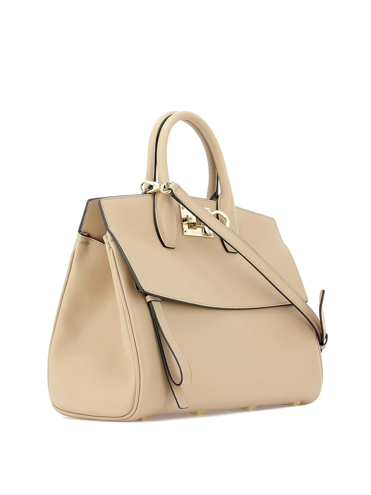 Salvatore ferragamo sale beige bag