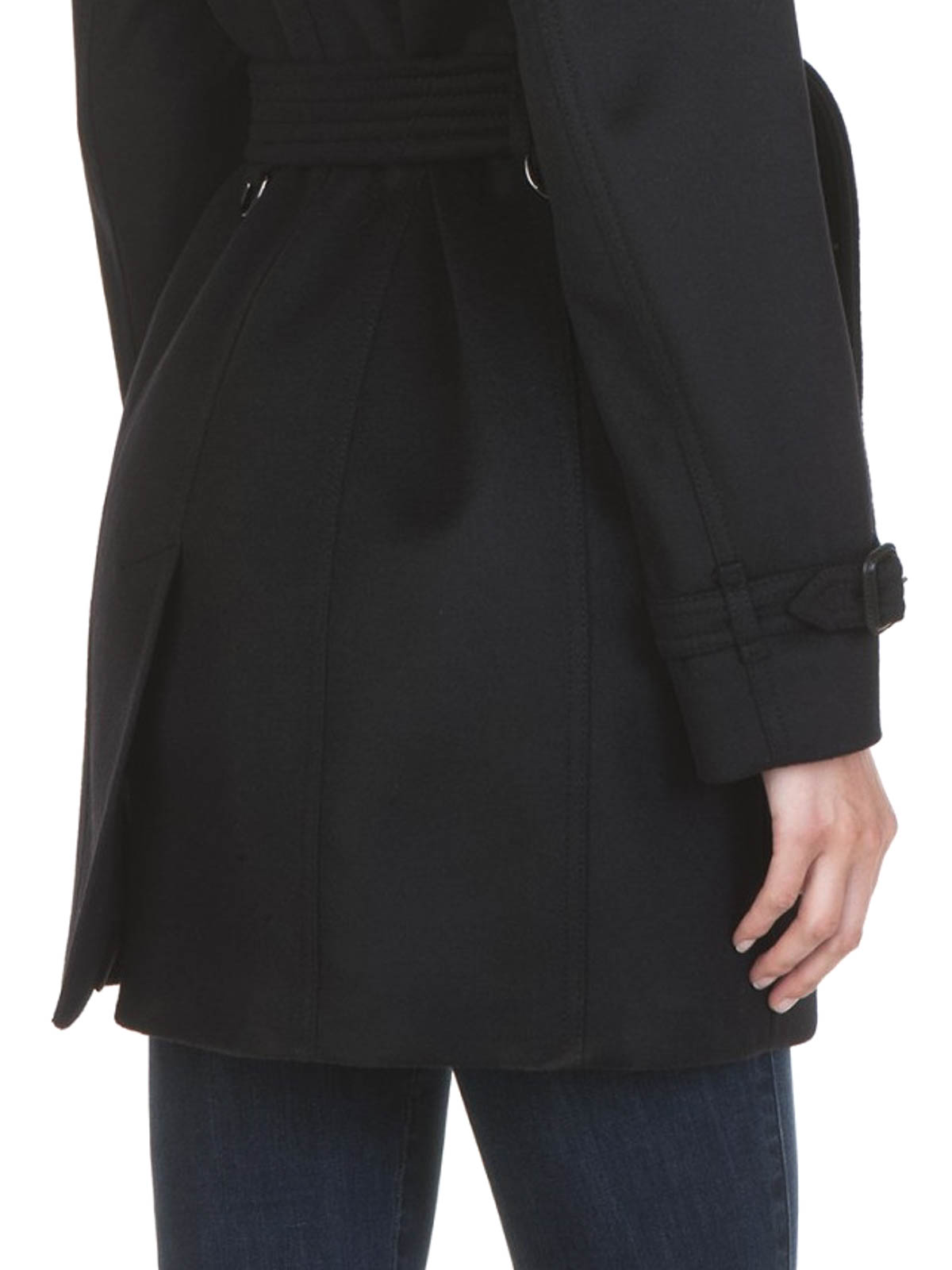 Burberry Sandringham trench coat - ブラック|4020961 | THEBS