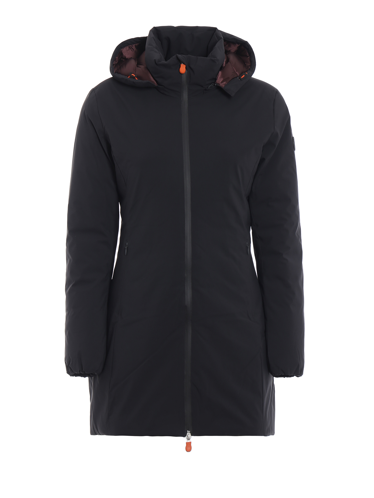 Save the Duck Removable hood padded Rainy short coat|D4006WMATT701177
