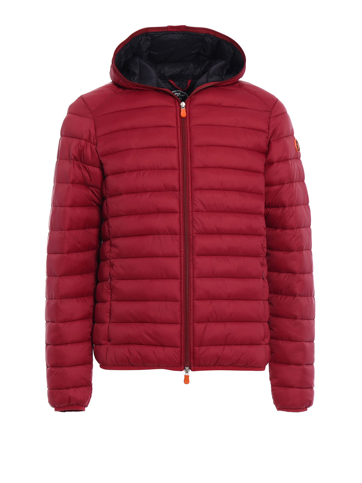 【極美品】SAVE THE DUCK ダウンジャケッHOODED レッド Save the Duck ダウンジャケット - 赤|D3065MGIGA500992