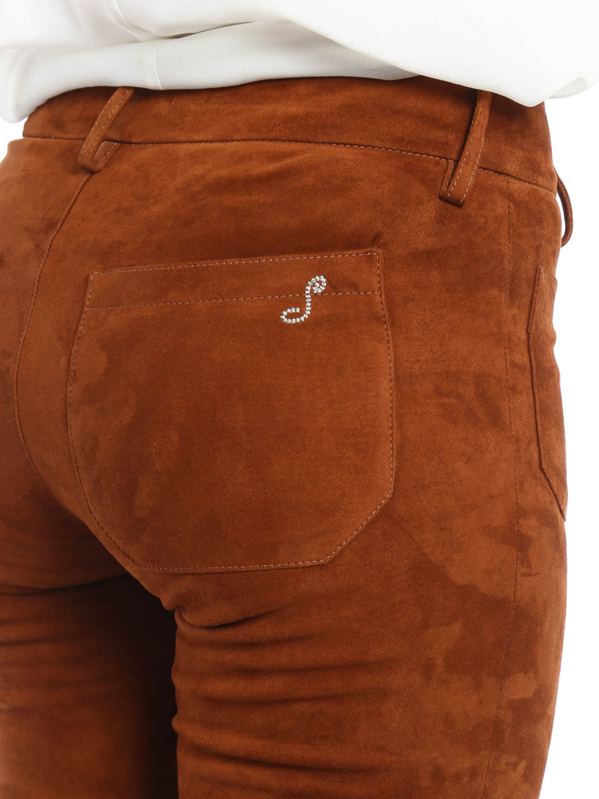 Women Suede Trousers  Buy Women Suede Trousers online in India