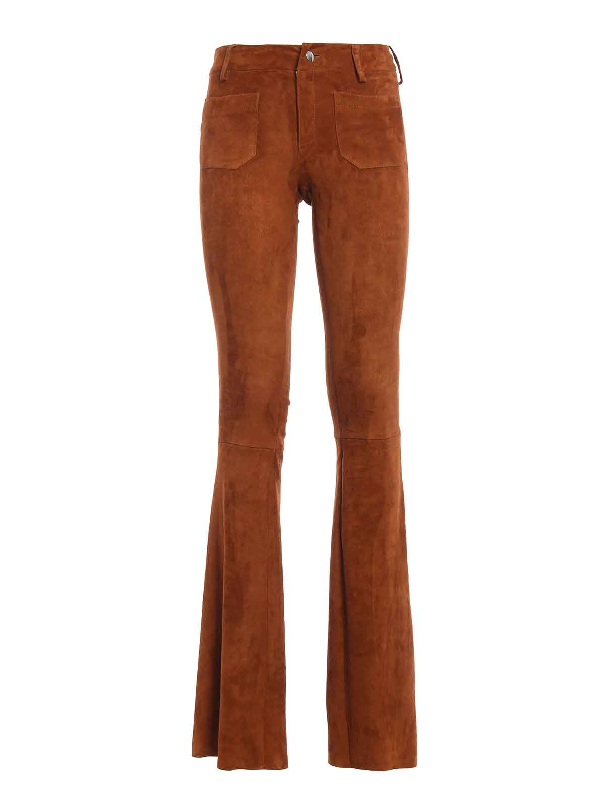 Arma Cropped Suede Trousers  Farfetch