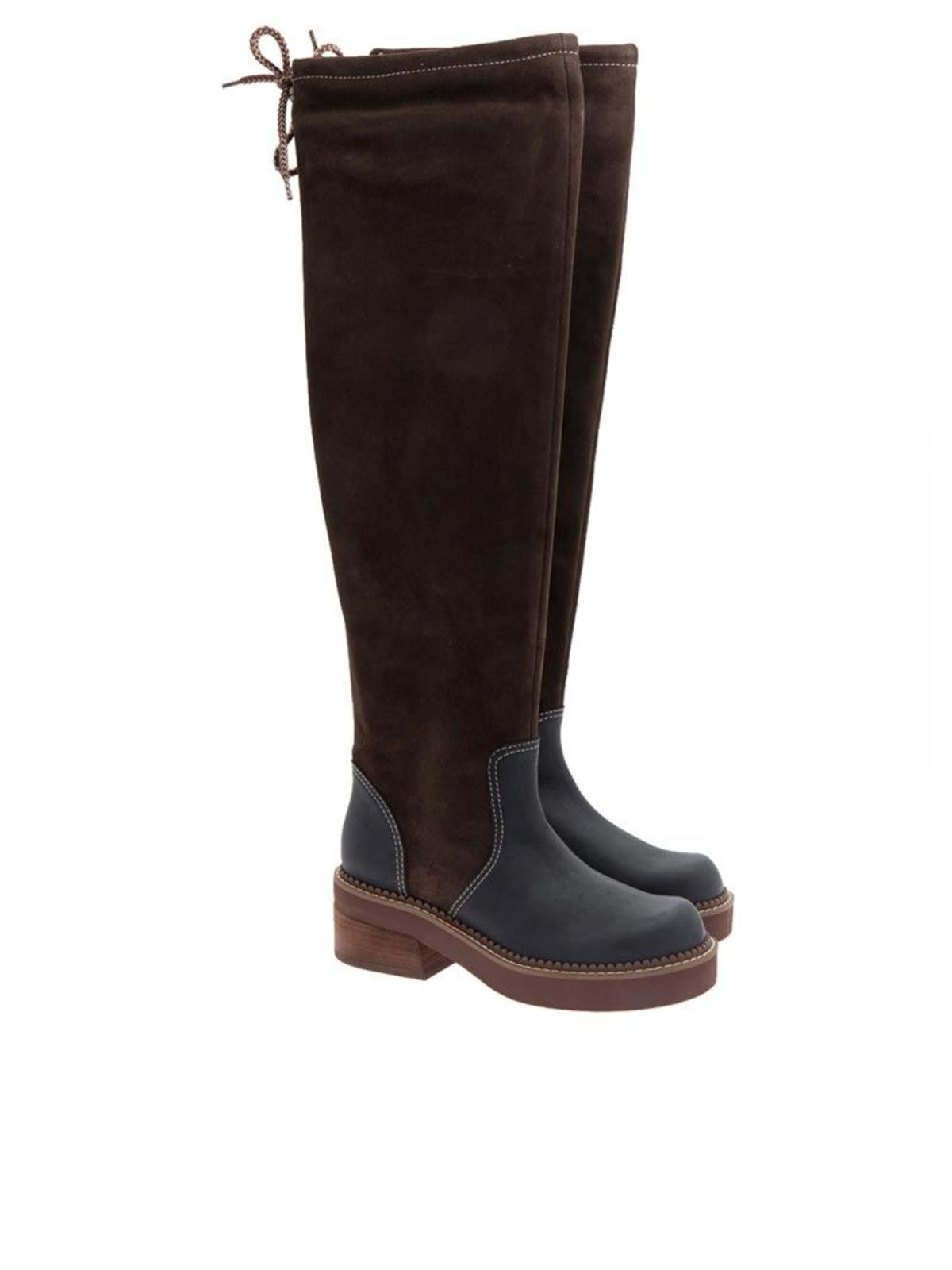 See By Chloé Suede Boots In Brown
