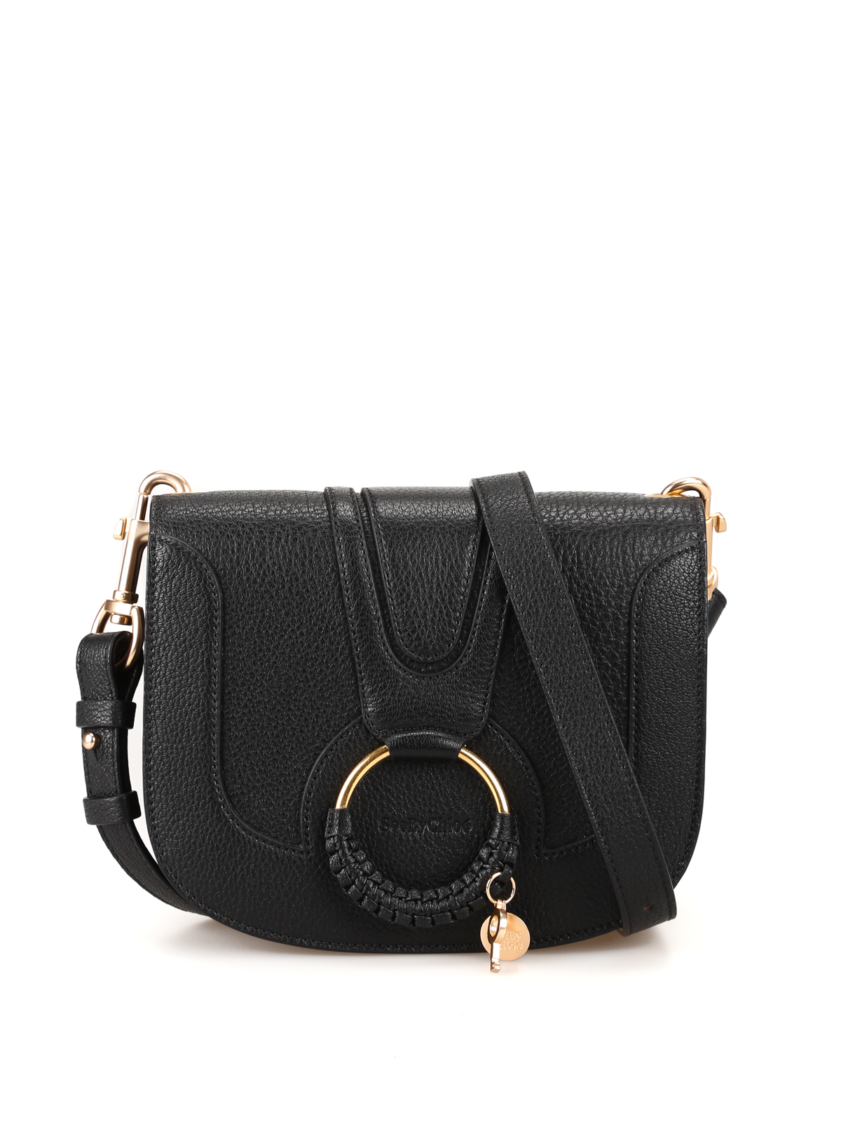 See By Chloé Hana Grained Leather Bag In Negro