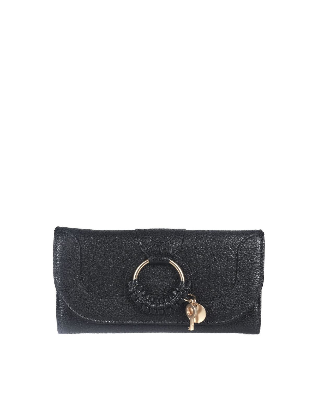 See By Chloé Hana Continental Wallet In Black