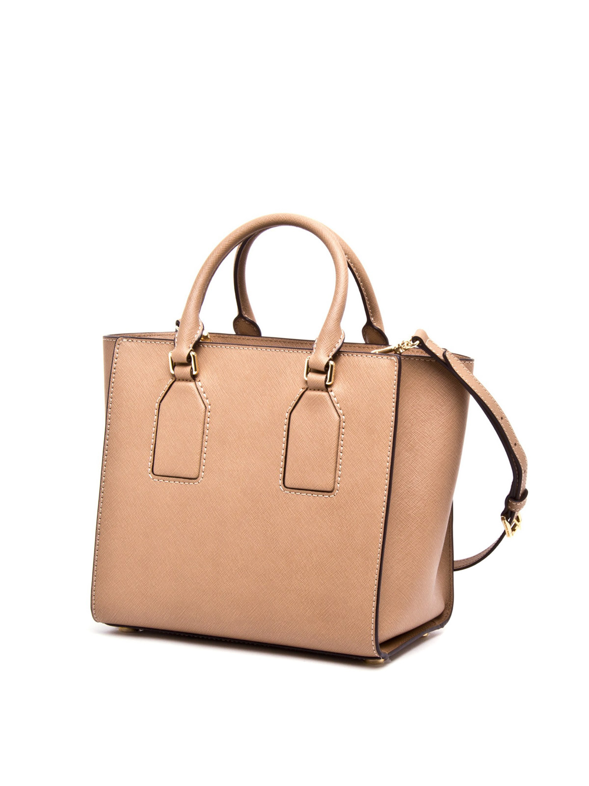 Michael Kors Selby Saffiano leather tote Beige 30H5GEYS6L185