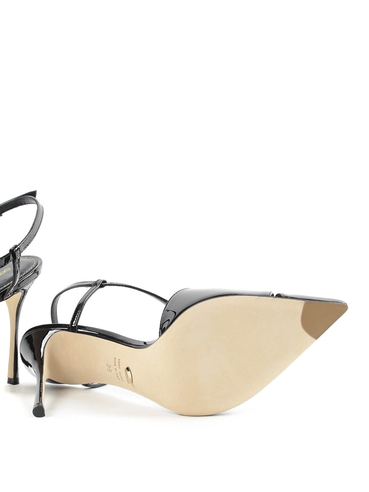 Sergio Rossi Bon Ton slingback court shoes | A69800MVIV011000