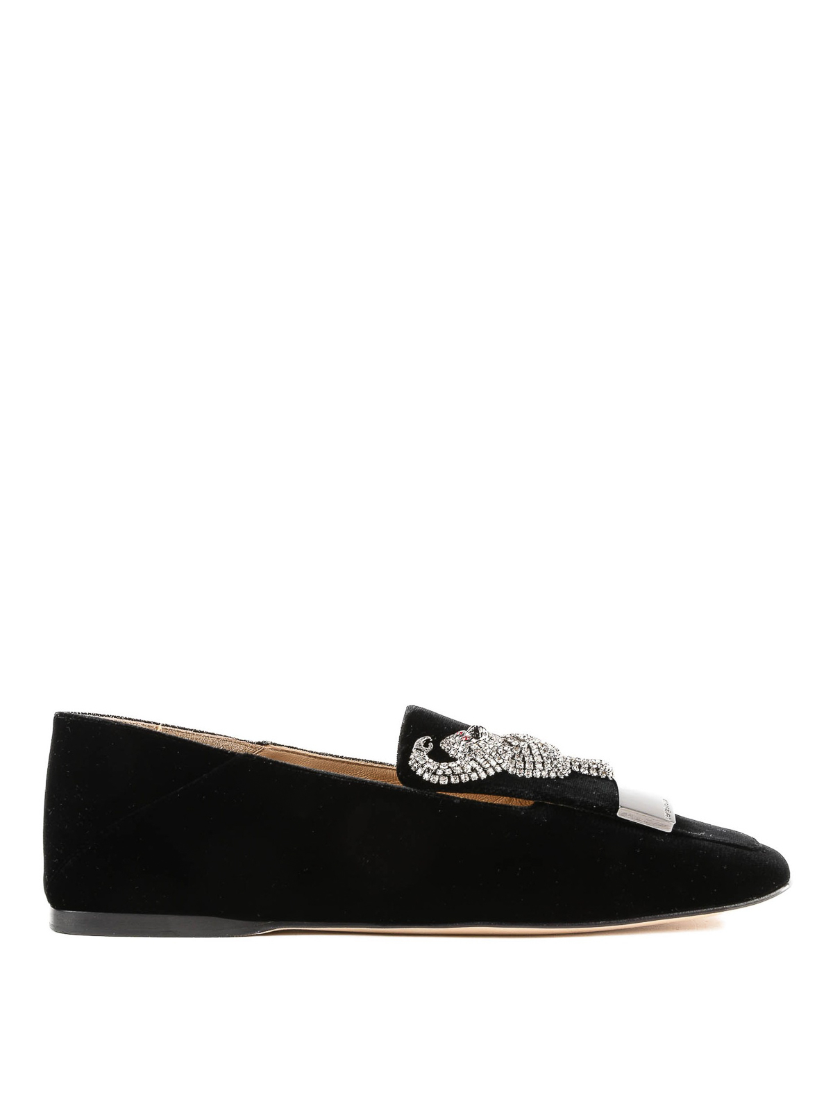 Loafers & Slippers Sergio Rossi - Sr1 crystal monkey velvet