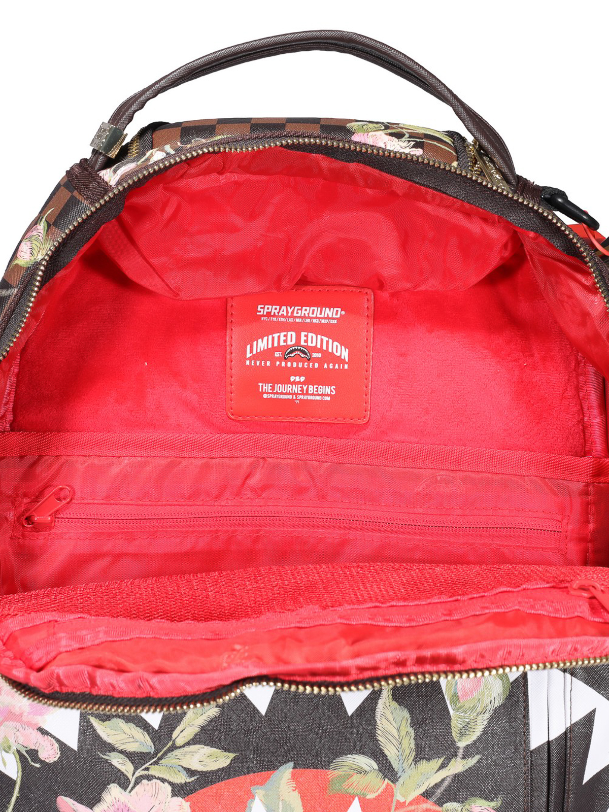 Backpacks Sprayground - Sharkflower vegan leather backpack -  B2975SHARKFLOWER