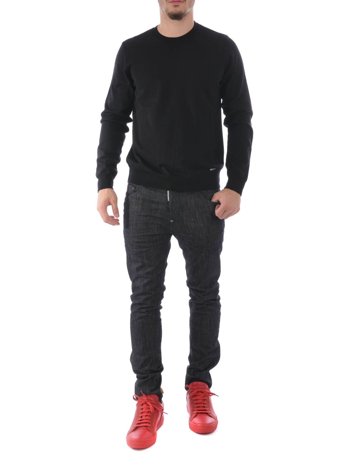 Dsquared2 Skater slim fitting jeans - Black | S71LB0213S30400900