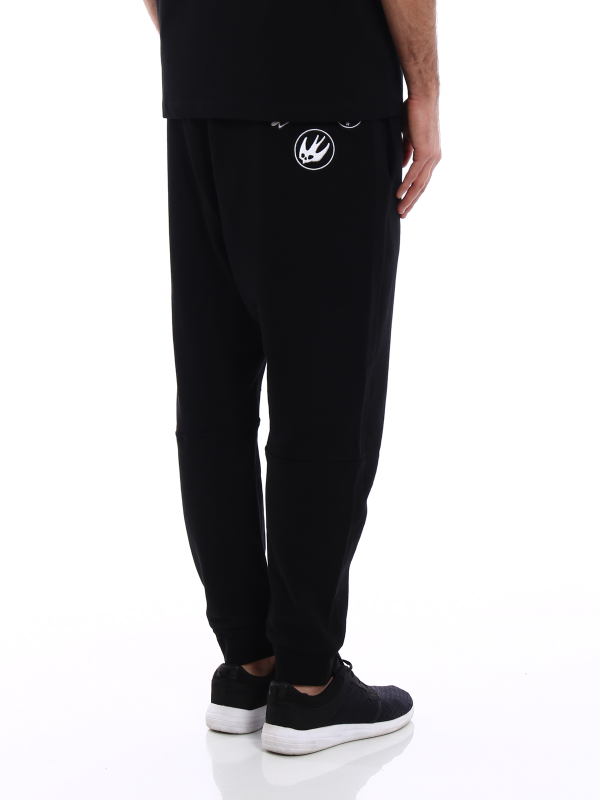 Tracksuit bottoms Mcq Skater Swallow Badge sweatpants 494035RKT051000