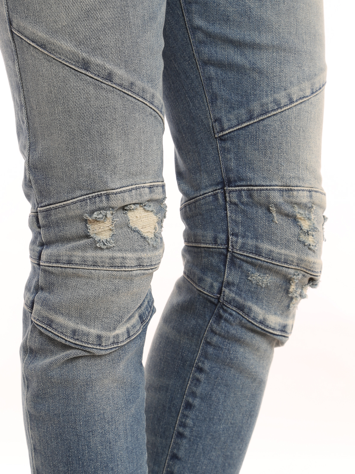 lur Ikke kompliceret apparat Skinny jeans Pierre Balmain - Biker jeans - FP5360JJ362705