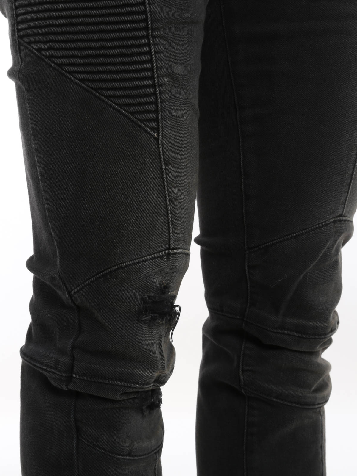 Skinny jeans Pierre Balmain Straight cut Biker jeans - HP5357JH358
