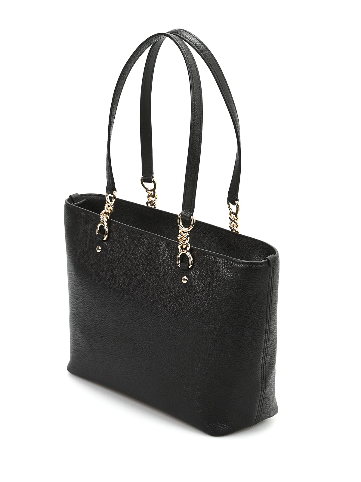 COACH Sophia Tote In Pebble Leather in Metallic