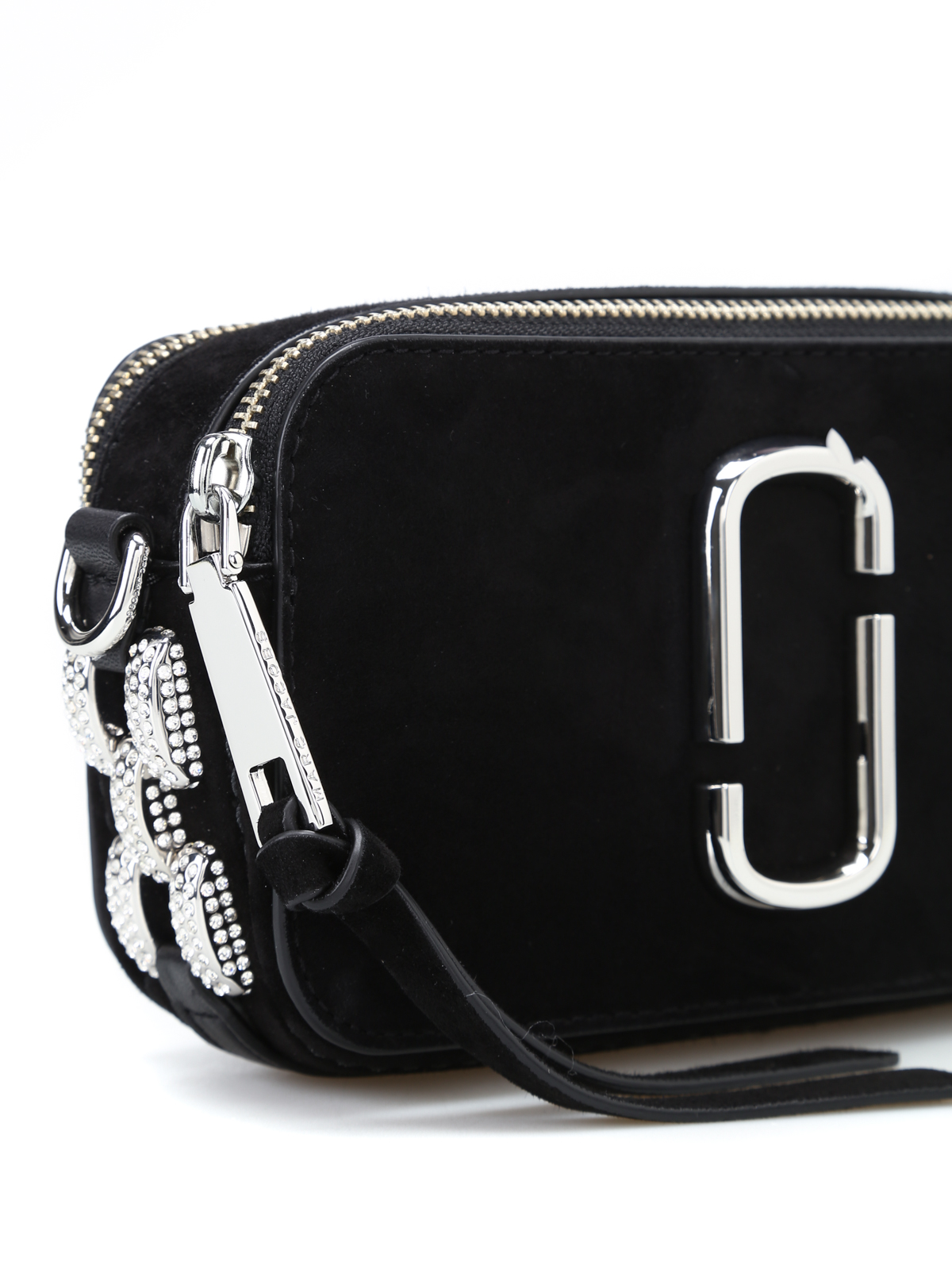 Cross body bags Marc Jacobs - Snapshot S embellished black bag