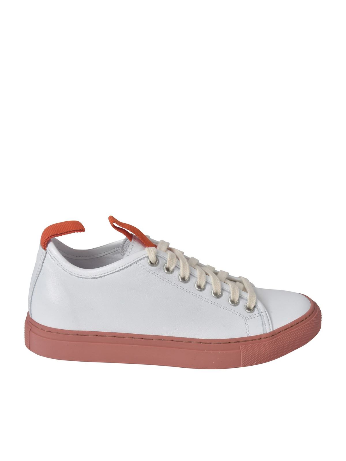 SOFIED'HOORE ホワイトレザー スニーカー Namu Shop - Sofie D'Hoore Fox Sneaker - White