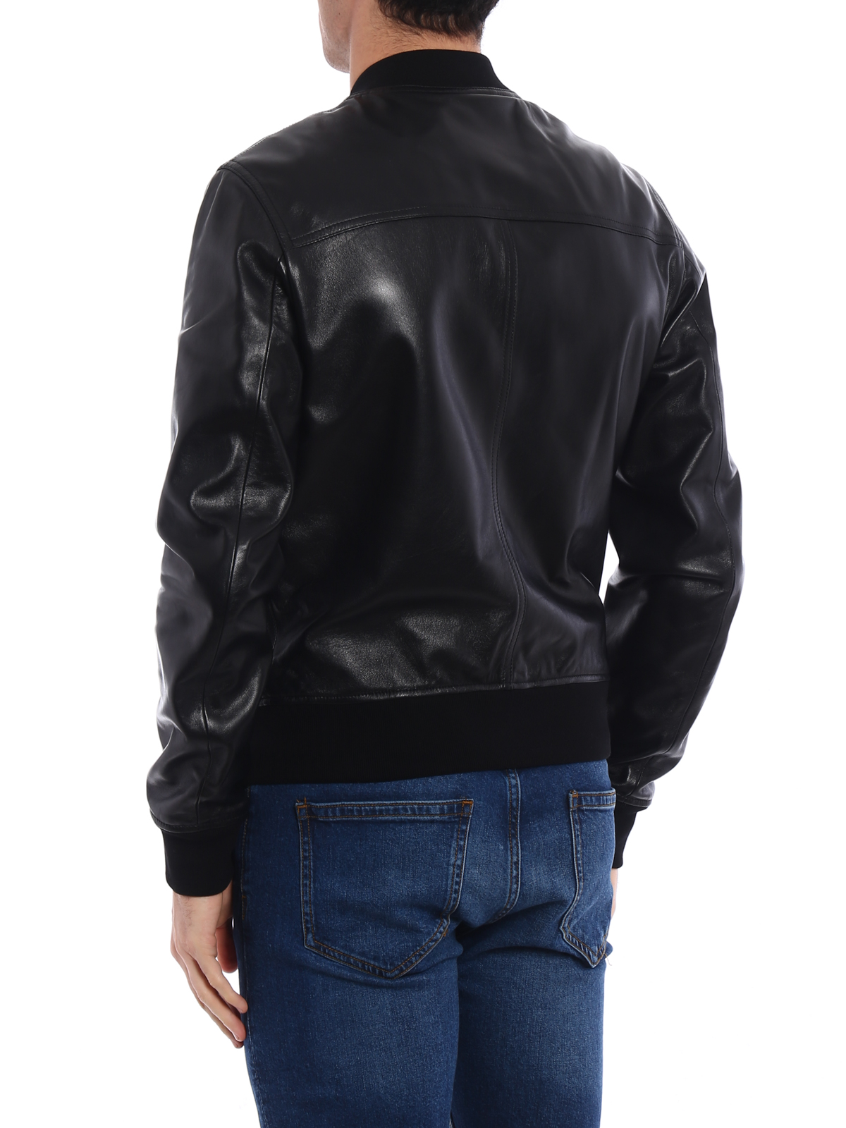 Dolce & Gabbana Soft lambskin classic bomber|G9JS8LFUL89N0000